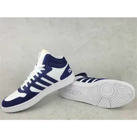 adidas Hoops 3.0 Mid Cloud White / Dark Blue / Dark Blue 44