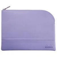 Rhodia Rhodiarama Etui Kunstleder Reißverschluss, 21x28 cm Schwertlilie 116739C