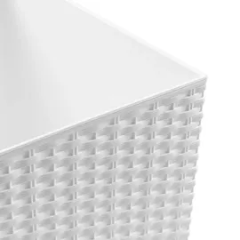 Prosperplast Rato Low 26,2 x 26,2 x 26,6 cm weiß