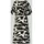 Soyaconcept Druckkleid Midikleid Schwarz 38