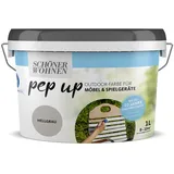Pep up Outdoor-Farbe f. Möbel & Spielgeräte 1 Liter (Hellgrau)