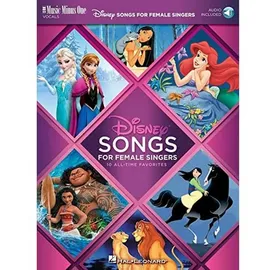 Music Minus One Disney Songs for Female Singers: 10 All-Time Favorites with Fully-Orchestrated Backing Tracks Music Minus One Vocals