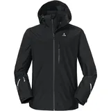 Schöffel Trekking-Wanderjacke Kreuzjoch M, Größe 52 in schwarz Herren