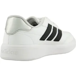 adidas Courtblock Damen Cloud White/Core Black/Silver Metallic 38 2/3