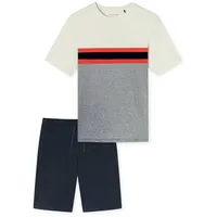 SCHIESSER Schlafanzug kurz in Mehrfarbig | Gr.: XL