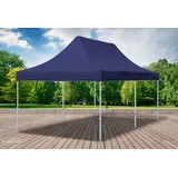 Faltpavillon Faltzelt Pavillon 3x6 Blau Gartenzelt Klappzelt Wasserdicht