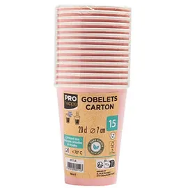 ProNappe Einweg-Kaffeebecher 200,0 ml, 15 St.