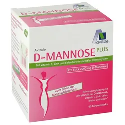 D-Mannose 2000 mg Portionssticks zum Erhalt der Blasenschleimhaut* 60X2.47 g