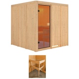 Welltime Sauna »Mars«, beige