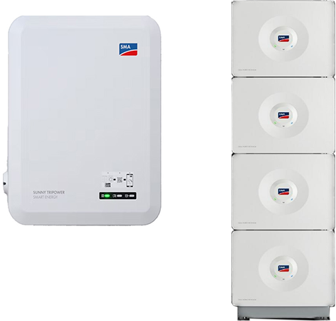 SMA Home Storage 0% MwSt §12 III UstG 13.1 + Sunny Tripower SE 10.0 HV-Speichers...