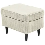 ed exciting design Hocker Oskar Polyester 63 x 43 x 42 cm Beige