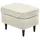 ed exciting design Hocker Oskar Polyester 63 x 43 x 42 cm Beige