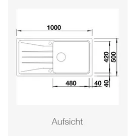 Blanco Sona XL 6 S Silgranit PuraDur schwarz