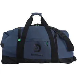 Umhängetasche DISCOVERY "Drive", Gr. B/H/T: 75.00cm x 54.00cm x 75cm, blau, Kunstfaser, Taschen, aus umweltfreundlichem RPET-Polyester