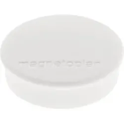 Magnetoplan Magnet Discofix Hobby, 10 Stück, weiß