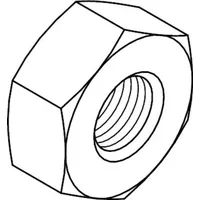 Industrial Quality Supplies EN 14399-4 Sechskant-Passschraube, 10 -P- M27