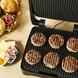 Tefal Gc272d10 Tischgrill, Silber, Schwarz