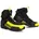 EDGE Wasserdichte Motorradschuhe für Männer Verstärkte Straßenreitschuhe mit ATOP-Verschlusssystem Knöchelstütze Rutschfeste Sohle Schaltgriff Fluo 42