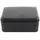 Windrose Uhrenbox Beluga aus Leder Schwarz