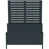 Westmann Dekora 5 Stufenhochbeet mit Rankgitter 60 x 30 cm Anthrazit