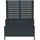 Westmann Dekora 5 Stufenhochbeet mit Rankgitter 60 x 30 cm Anthrazit