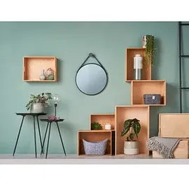 Zeller Aufbewahrungskiste 30 x 20 x 14 cm 20-tlg. braun