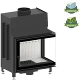 Kaminofen Hitze STMA 59×43.R 9 kW Kaminofeneinsatz Rechts Kaminofen Kamin Ofen