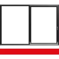 Parallel Schiebe Kipp Schiebetür PSK Kunststoff Anthrazitgrau