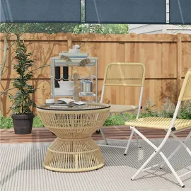 modfu Gartentisch Ø 60 x 50 cm Beige