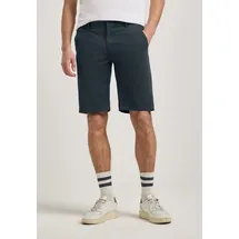 STREET ONE MEN Shorts aus Baumwolle mit Stretchanteil blau 30