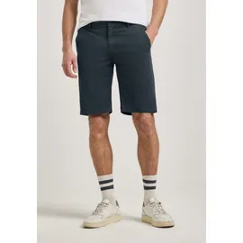 STREET ONE MEN Shorts aus Baumwolle mit Stretchanteil blau 30