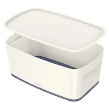 Leitz MyBox Aufbewahrungsbox 31,8 x 19,1 x 12,8 cm 1-tlg. weiß/grau