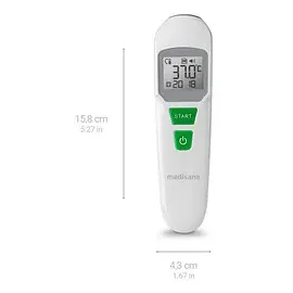 Medisana TM 762 Fernabtastthermometer Weiß Universal Tasten