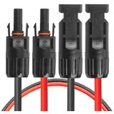 avoltik Wechselrichter MC4 Kabel 4 + 6 mm2 Solarkabel Solar Verbindungs- Verlängerungs- Kabel, (MC4 Kabel 4 + 6 mm2 Solarkabel Solar Verbindungs- Verlängerungs- Kabel, MC4 Kabel 4 + 6 mm2 Solarkabel Solar Verbindungs- Verlängerungs- Kabel), MC4 Kabel 4 + 6 mm2 Solarkabel Solar Verbindungs- Verlängerungs- Kabel