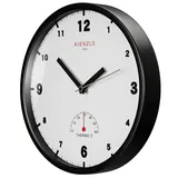 KIENZLE Funkwanduhr 30 cm DCF schwarz