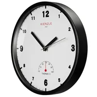 KIENZLE Funkwanduhr 30 cm DCF schwarz