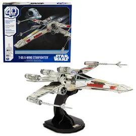 Spin Master 4D Build - Star Wars T-65 X-Wing Starfighter - detailreicher 3D-Modellbausatz aus hochwertigem Karton, 160 Teile, für Star Wars Fans ab 12 Jahren