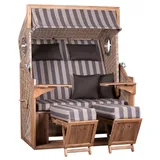 deVries Strandkorb Trendy Pure Greenline 135XL