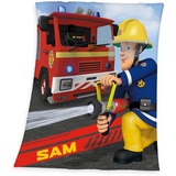 Feuerwehrmann Sam Kinderdecke »Feuerwehrmann Sam«, weiche Qualität, Kuscheldecke, bunt