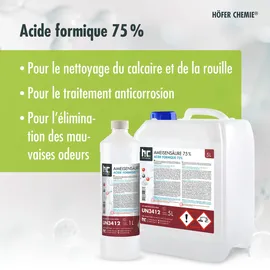 Höfer Chemie Ameisensäure 75% Entkalker 1 l
