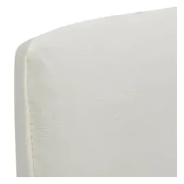 vidaXL Stretch-Stuhlhussen Gerade 4 Stk. Creme