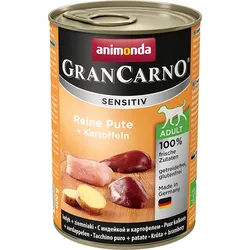 Animonda Dog GranCarno Adult Sensitiv Reine Pute und Kartoffeln 400g