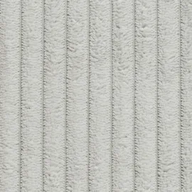 KAWOLA Big Hocker MADELINE Polsterhocker Cord hellgrau