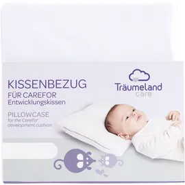 Träumeland Babykissen TRÄUMELAND "Ersatzbezug Kissen CAREFOR", Baby, Gr. B/L: 26cm x 28cm, 1 Stk., weiß, unifarben, Lyocell (Tencel), unifarben, Dekokissen_Sitzkissen_Kissenhüllen