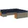vidaXL Gartensofa-Set 12-tlg. grau Polyrattan