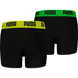 Puma Jungen, Boxershorts EVERYDAY BASIC 2er Pack - schwarz