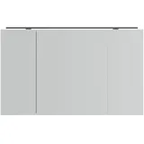 Nobilia Spiegelschrank NOBILIA "Prina", weiß (alpinweiß), B:120cm H:72cm T:21cm, Schränke, in Breiten 60, 80, 100 und 120 cm, innenliegende Steckdose