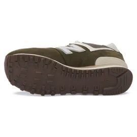 New Balance 574 Herren Calcium / Dark Silver Metallic 42,5