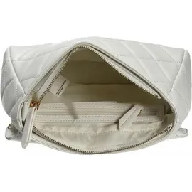 Valentino Ocarina Schultertasche Kunstleder Gold/Weiß