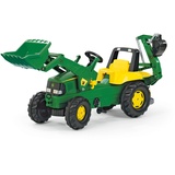 ROLLY TOYS rollyJunior John Deere inkl. Lader und Heckbagger (811076)